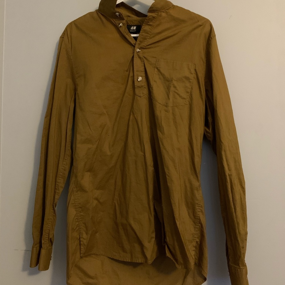 H&M Half Button Up